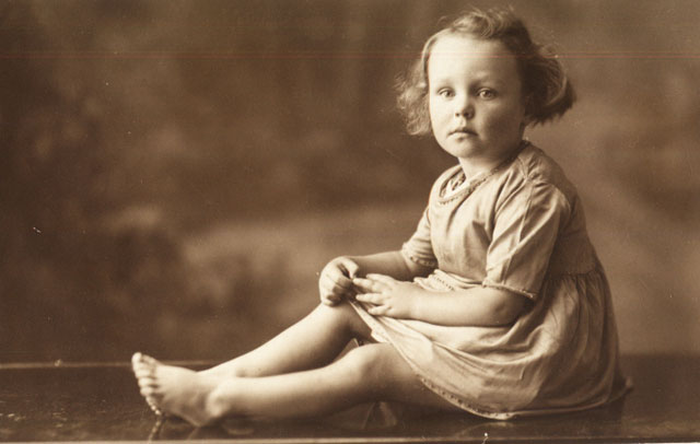 Elizabeth as a young girl